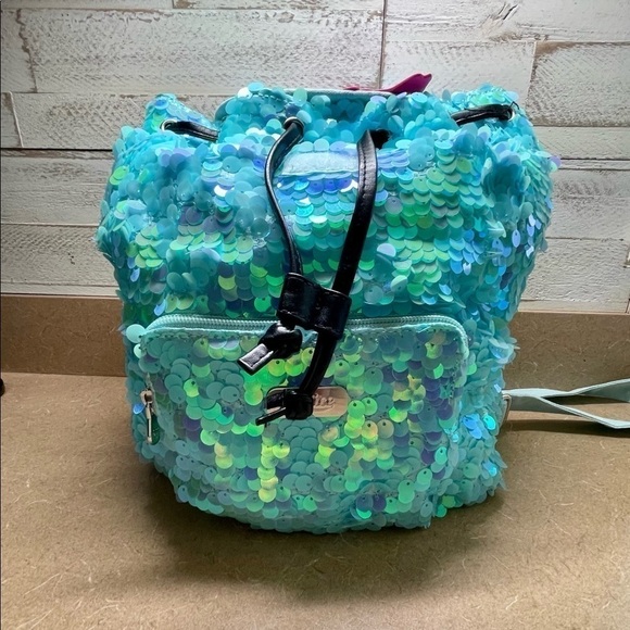 JUSTICE FLAMINGO BACKPACK. - Picture 2 of 5